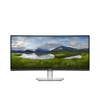 DELL S Series S3423DWC 34 collu izliekts monitors, 3440 x 1440, Wide Quad HD, LCD, melns