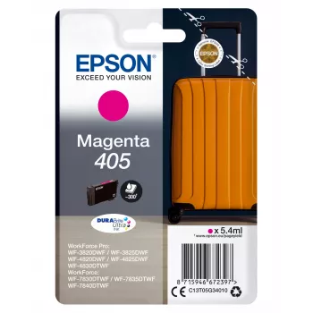Epson 405 DURABrite Ultra tintas kasetne 1 gab. Oriģināla standarta ietilpība Fuksīna