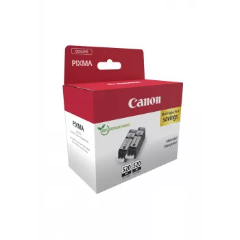 Canon PGI-520 Double Pack Black oriģinālā kasetne 2932B019
