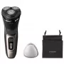 Philips 3000 Series S3242/12 elektriskais skuveklis — 3 rotējošas galviņas, slapjā/sausā skūšana, 60 min darbība, litija jons
