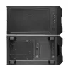 Korpus CHIEFTEC GS-01B-OP Tower Melns — rūdīts stikls, RGB ventilatori, atbalsta ATX/Micro-ATX, GPU līdz 320 mm
