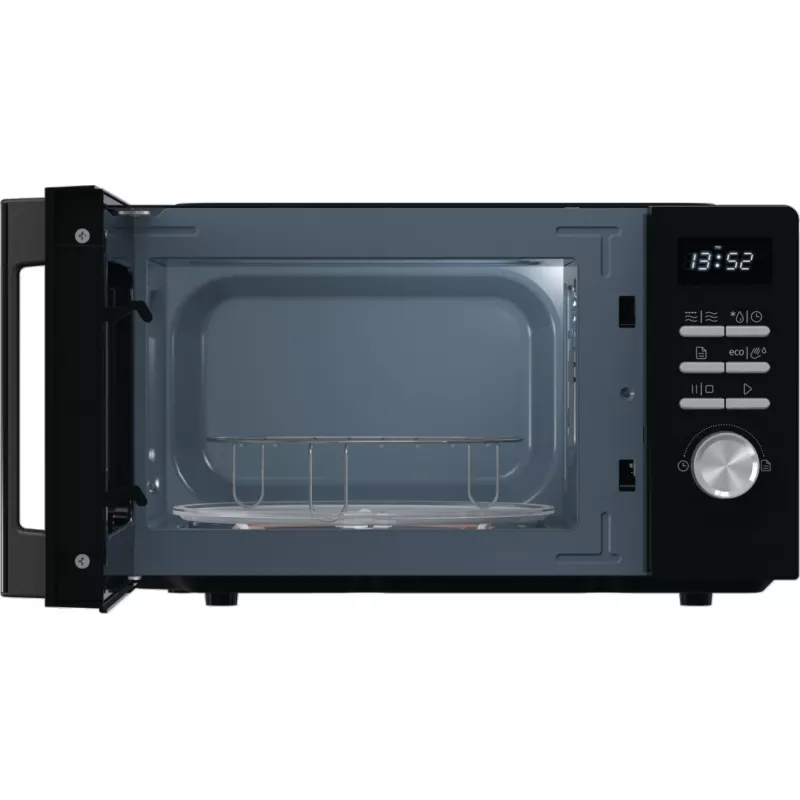 Kombinētā mikroviļņu krāsns Gorenje MO20A4BH — 20 L, 800 W, melna, 5 jaudas līmeņi