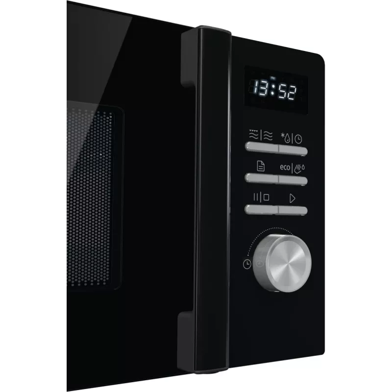 Kombinētā mikroviļņu krāsns Gorenje MO20A4BH — 20 L, 800 W, melna, 5 jaudas līmeņi