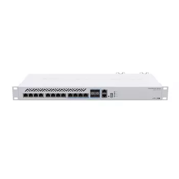 MIKROTIK CRS312-4C+8XG-RM Mākoņu maršrutētājs slēdzis ar OS, 5L, 1U stiprinājuma korpuss