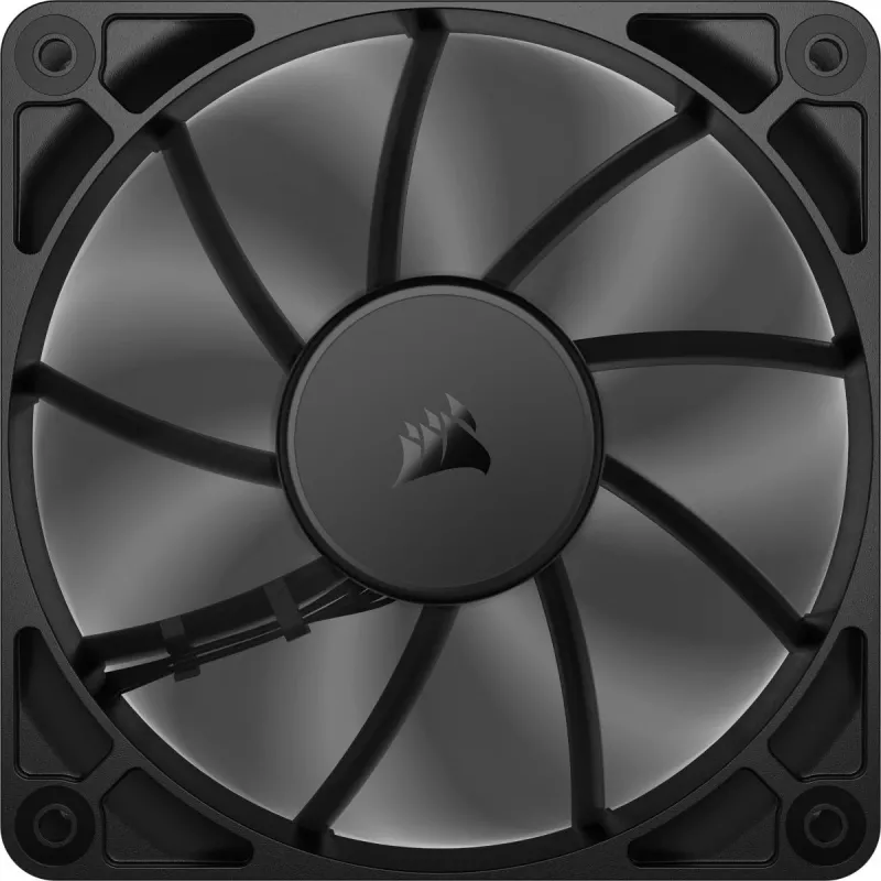 Corsair RS120 CO-9050188-WW PWM datora korpusa ventilators, 120 mm, melnā krāsā