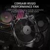 Corsair RS120 CO-9050188-WW PWM datora korpusa ventilators, 120 mm, melnā krāsā