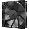 Corsair RS120 CO-9050188-WW PWM datora korpusa ventilators, 120 mm, melnā krāsā