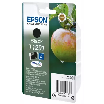 Epson Apple Singlepack Black T1291 DURABrite Ultra Tinte