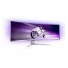 Philips Evnia 8000 49M2C8900L/00 datora monitors 124.2 cm (48.9 collas) 5120 x 1440 pikseļi Dual QHD QD-OLED Balts