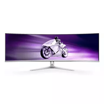 Philips Evnia 8000 49M2C8900L/00 datora monitors 124.2 cm (48.9 collas) 5120 x 1440 pikseļi Dual QHD QD-OLED Balts