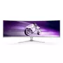 Philips Evnia 8000 49M2C8900L/00 datora monitors 124.2 cm (48.9 collas) 5120 x 1440 pikseļi Dual QHD QD-OLED Balts