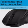HP 480 Comfort Bluetooth pele, labā roka, Bluetooth, 4000 DPI, melna