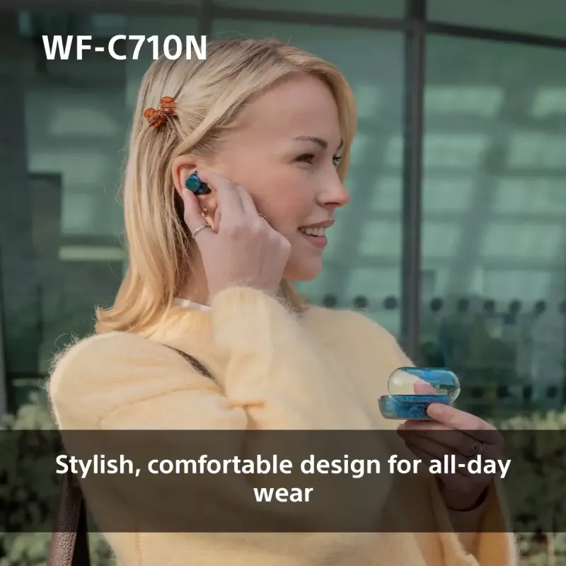 Sony WF-C710N (WFC710NP.CE7) Bezvadu austiņas ar trokšņu slāpēšanu – Rozā