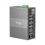 TP-Link Omada 10-Port Gigabit Industrial Easy Managed Switch ar 6 PoE+ un 2 PoE++ portiem