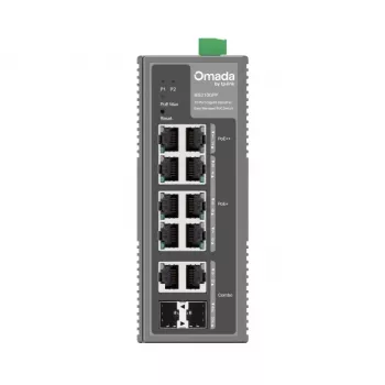 TP-Link Omada 10-Port Gigabit Industrial Easy Managed Switch ar 6 PoE+ un 2 PoE++ portiem
