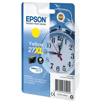 Epson 27XL DURABrite Ultra dzeltenā tintes kasetne (viena iepakojumā)