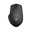 HP 285 Silent Wireless Mouse, abpusējs, optiskais, RF bezvadu, 1200 DPI, Melns