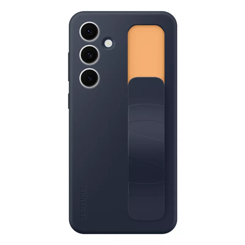 Samsung Galaxy S24 FE Standing Grip Case tumši zilā krāsā