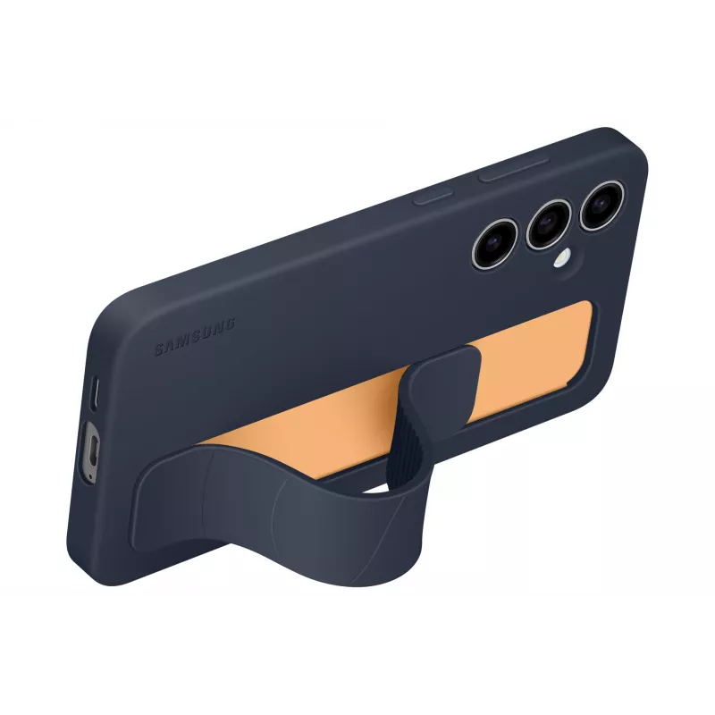 Samsung Galaxy S24 FE Standing Grip Case tumši zilā krāsā