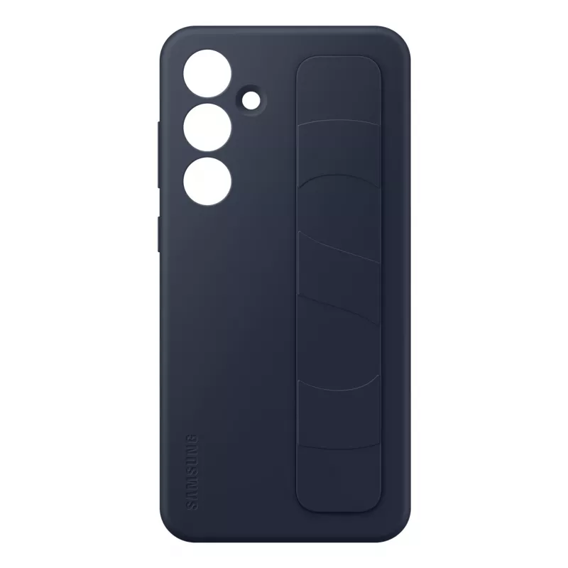 Samsung Galaxy S24 FE Standing Grip Case tumši zilā krāsā