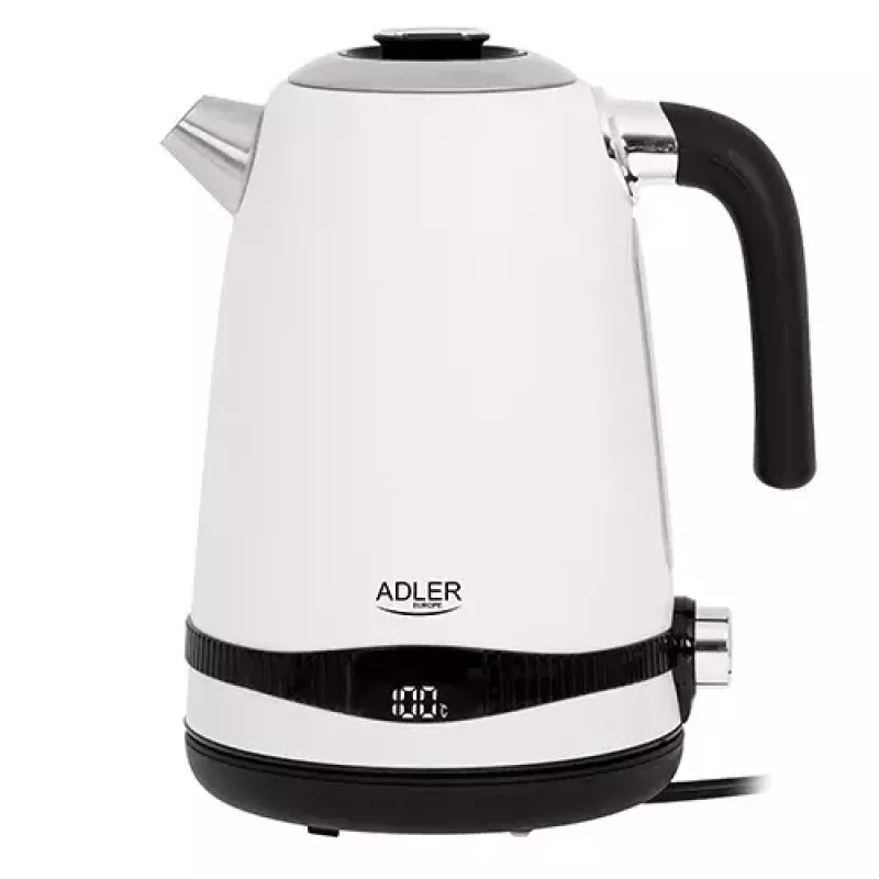 Elektriskā tējkanna Adler 1.7 L 2200 W Balta