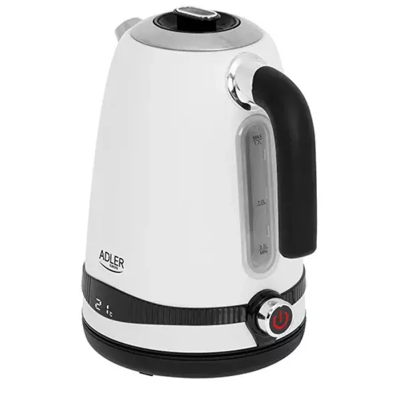 Elektriskā tējkanna Adler 1.7 L 2200 W Balta