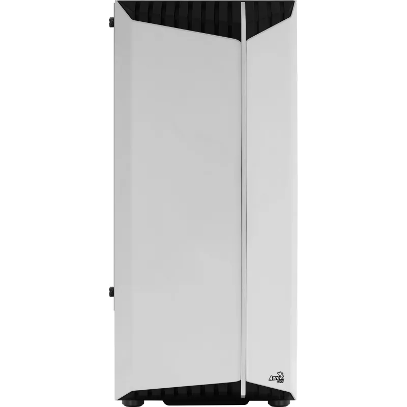 Aerocool Bionic V2 Midi Tower datora korpuss, ATX / micro ATX / Mini-ITX, rūdīts stikls, RGB, baltā krāsā