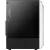 Aerocool Bionic V2 Midi Tower datora korpuss, ATX / micro ATX / Mini-ITX, rūdīts stikls, RGB, baltā krāsā