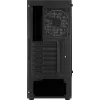 Aerocool Bionic V2 Midi Tower datora korpuss, ATX / micro ATX / Mini-ITX, rūdīts stikls, RGB, baltā krāsā