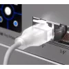 Ethernet savienojuma kabelis UBIQUITI UACC-Cable-Patch-EL 0,3 m Cat6 2,5Gbps PoE++ balts