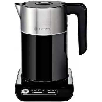 Bosch TWK8613 elektriskā tējkanna 1,5 L 2400 W Melna
