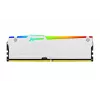 Kingston FURY Beast 32GB (2x16GB) DDR5 5600MHz CL36 atmiņas komplekts baltā krāsā ar RGB apgaismojumu un AMD EXPO atbalstu
