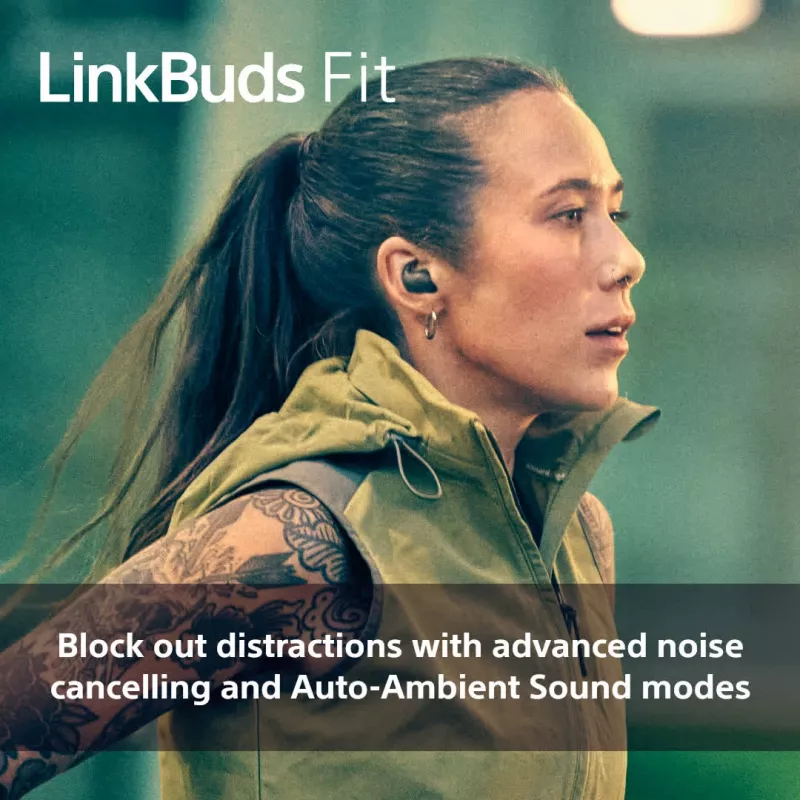 Sony LinkBuds Fit WFLS910NW Bezvadu Austiņas Iekšauss Zvaniem/Mūzikai Bluetooth Baltas
