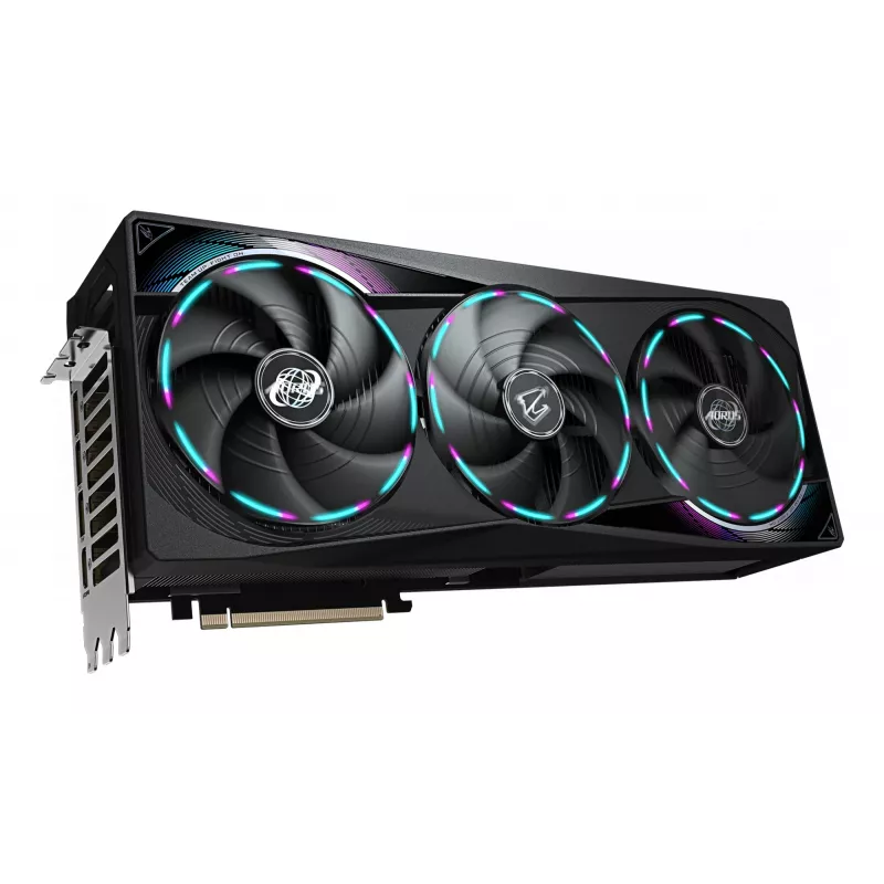 GIGABYTE AORUS GeForce RTX 5070 Ti MASTER 16G grafiskā karte - 16 GB GDDR7, 256 biti, PCI-E 5.0, 2670 MHz kodola frekvence, 3 x DP 2.1a, 1 x HDMI 2.1b, NVIDIA DLSS 4, GV-N507TAORUS M-16GD