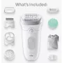 Braun Silk-épil 7 7-081 epilators ar 40 pincetēm Balts