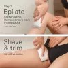 Braun Silk-épil 7 7-081 epilators ar 40 pincetēm Balts