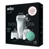 Braun Silk-épil 7 7-081 epilators ar 40 pincetēm Balts