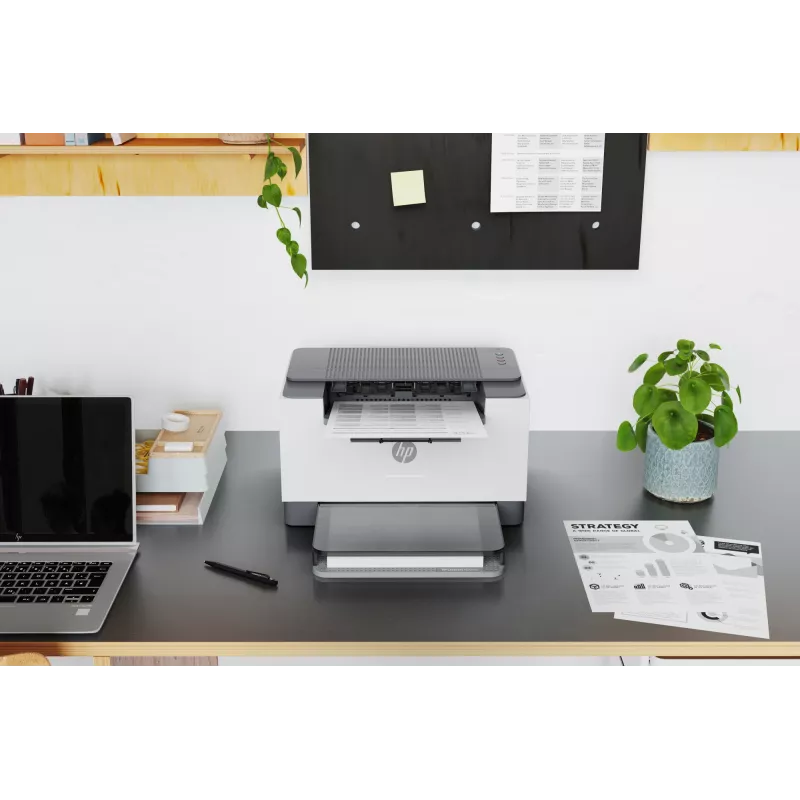 HP LaserJet M207dw printeris, lāzeris, 600 x 600 DPI, A4, 27 lpp/min, abpusējā druka, pelēks, balts