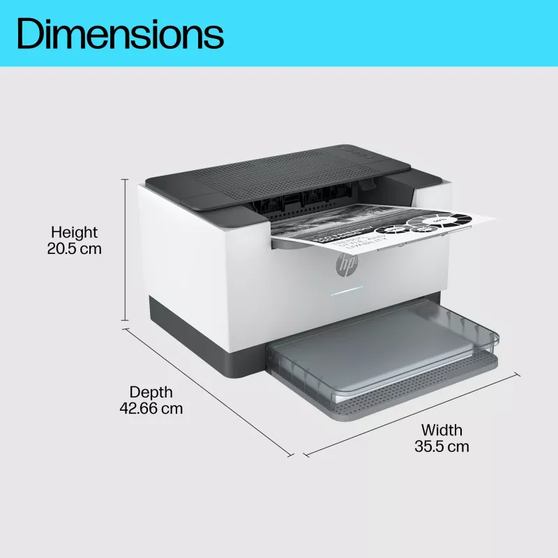 HP LaserJet M207dw printeris, lāzeris, 600 x 600 DPI, A4, 27 lpp/min, abpusējā druka, pelēks, balts