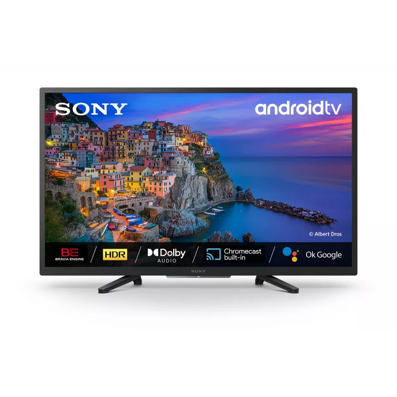 Sony KD32W800P1AEP televizors 81.3 cm (32 collas) HD Smart TV Wi-Fi Melns