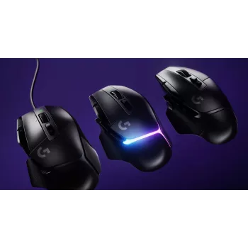 LOGITECH G502 X Lightspeed bezvadu spēļu pele Melna/Core