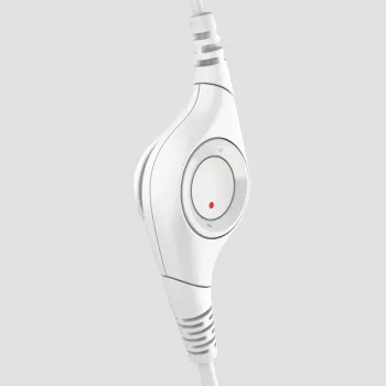 LOGITECH H390 USB-A austiņas ar mikrofonu - balta