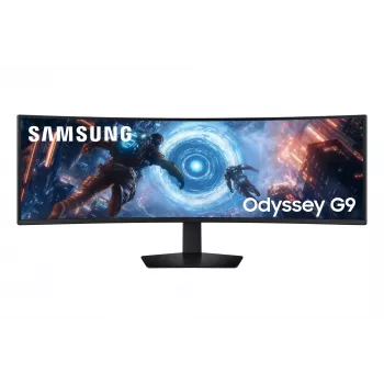 Samsung G91F monitors 124.5 cm (49 colli) 5120 x 1440 pikseļi Dual QHD LCD Melns