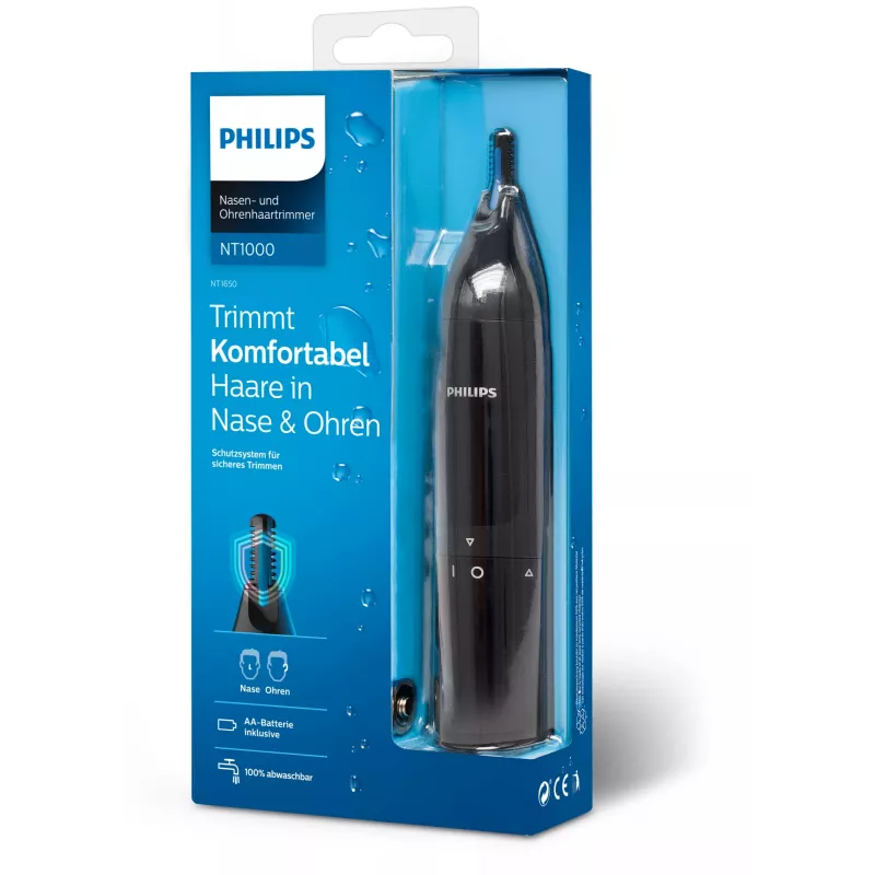 Philips Norelco NOSETRIMMER Series 1000 Deguna un ausu matu griezējs NT1650/16