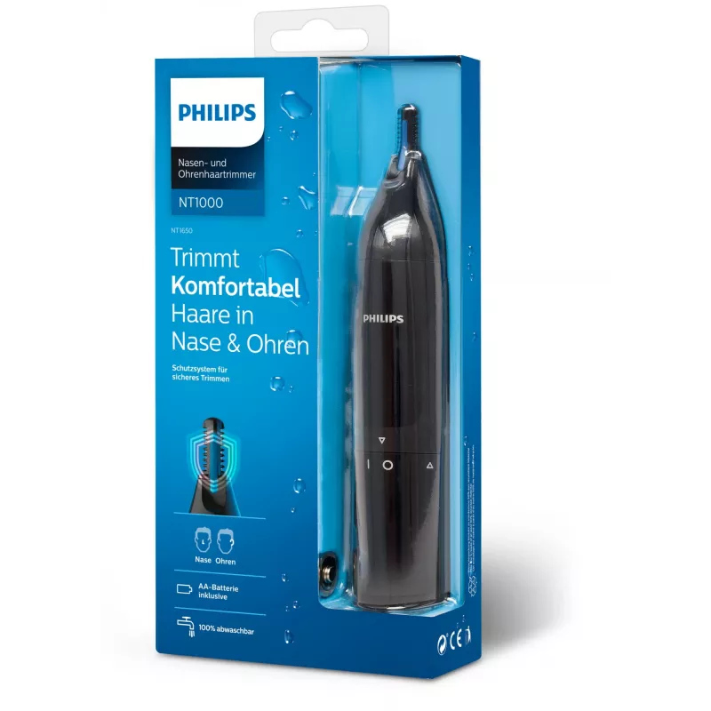 Philips Norelco NOSETRIMMER Series 1000 Deguna un ausu matu griezējs NT1650/16
