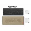 Lenovo 4Y41R64681 pilnizmēra vadu USB tastatūra, Nordic izkārtojums, melna