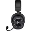 LOGITECH Pro X 2 Lightspeed bezvadu spēļu austiņas - Melna