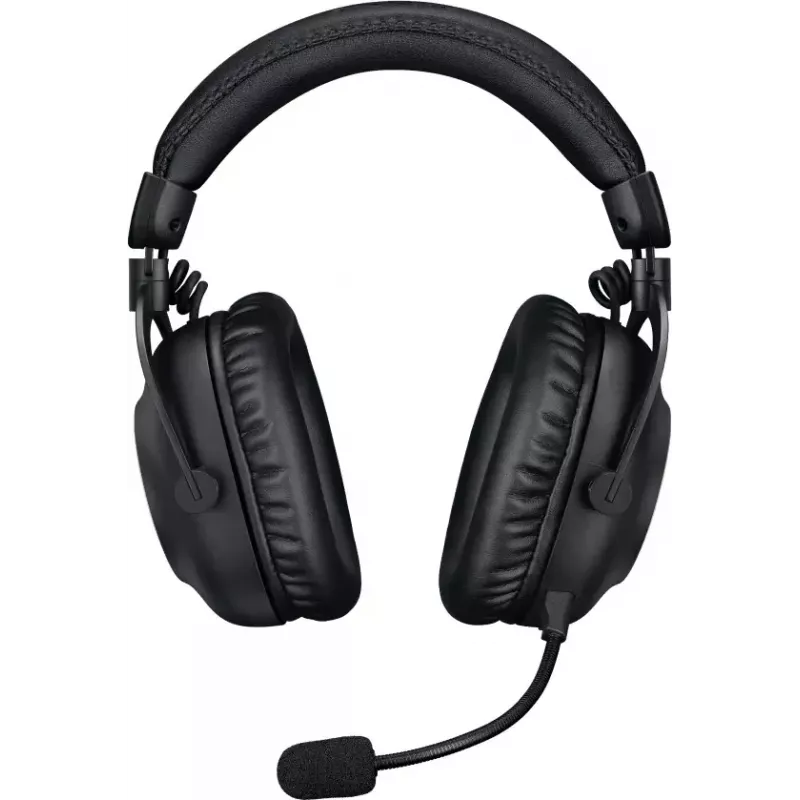 LOGITECH Pro X 2 Lightspeed bezvadu spēļu austiņas - Melna