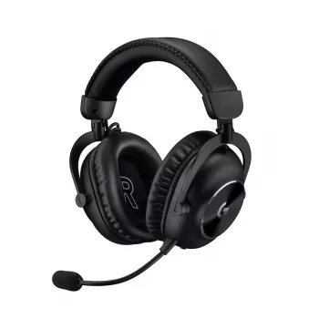 LOGITECH Pro X 2 Lightspeed bezvadu spēļu austiņas - Melna