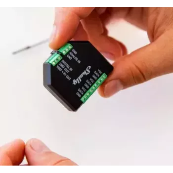 Shelly Plus Add-On iebūvēts temperatūras sensors — vadu sensors iekštelpām/ārtelpām, -20–40°C, 37×42×15 mm